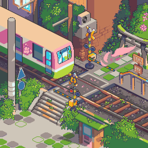 πΏβ Quietness in urban nature β ~ inspired by Koshinzuka Station, Toshima-ku ~ Tokyo πΏβ Quietness in urban nature β ~ inspired by Koshinzuka Station, Toshima-ku ~ Tokyo